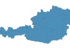 Road map of Austria thumbnail