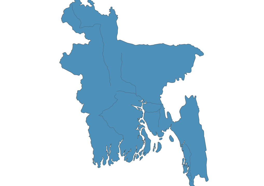 Map of Roads in Bangladesh