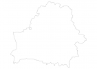Blank map of Belarus thumbnail