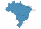 Airports in Brazil Map thumbnail