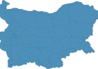 Road map of Bulgaria thumbnail