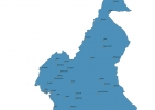 Map of Cameroon With Cities thumbnail