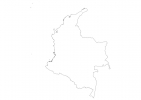 Blank map of Colombia thumbnail