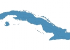 Road map of Cuba thumbnail