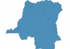 Road map of Democratic Republic of the Congo thumbnail