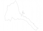 Blank map of Eritrea thumbnail