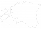 Blank map of Estonia thumbnail