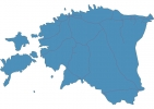 Estonia Train Map thumbnail