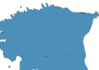 Map of Estonia With Cities thumbnail