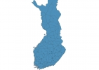 Road map of Finland thumbnail