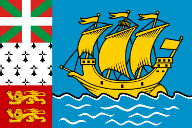 Saint Pierre and Miquelon flag