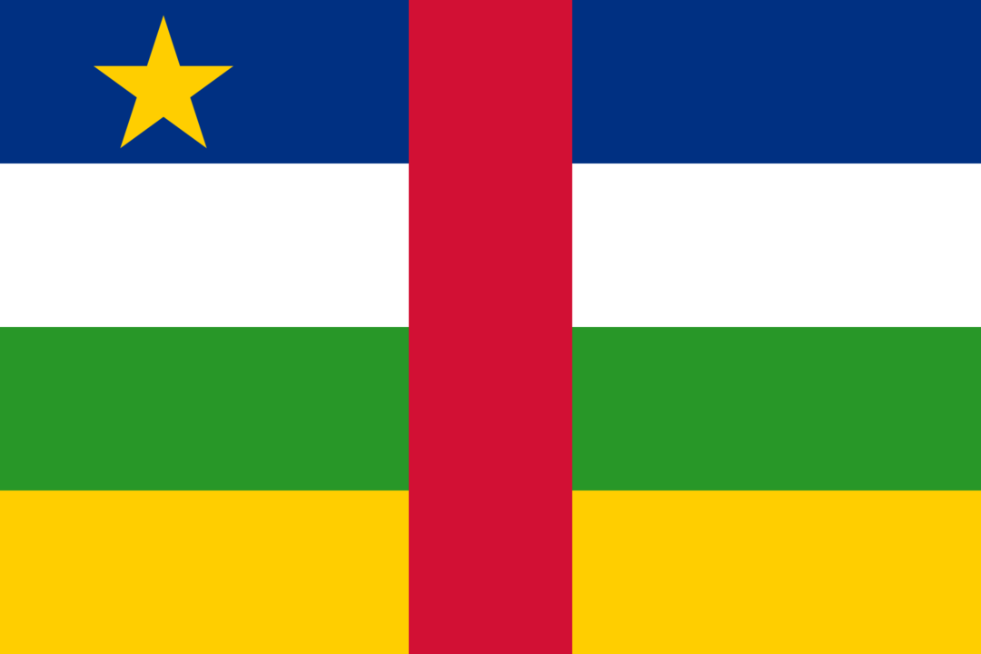 Central African Republic flag icon