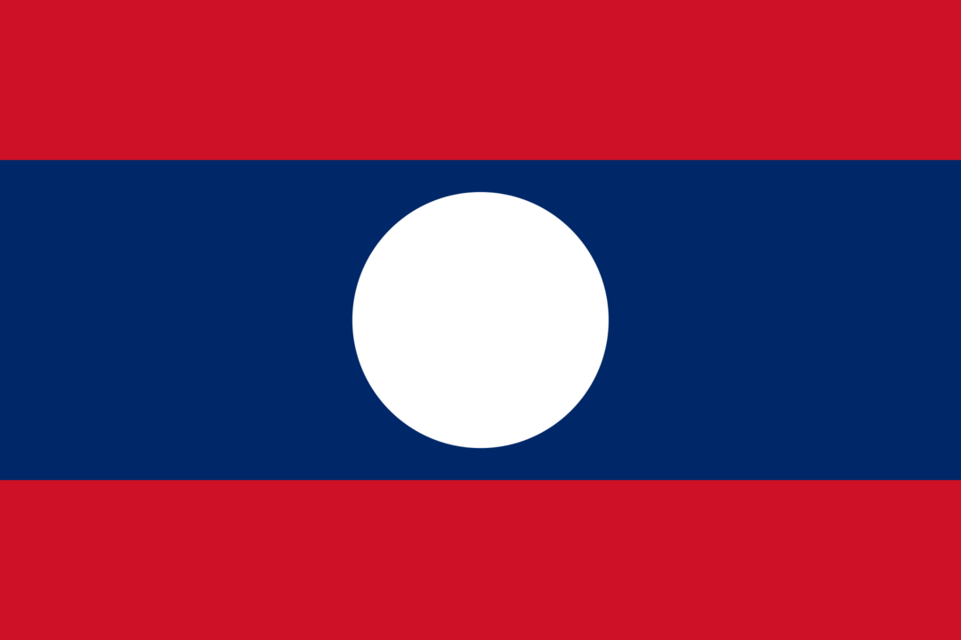 Laos flag icon