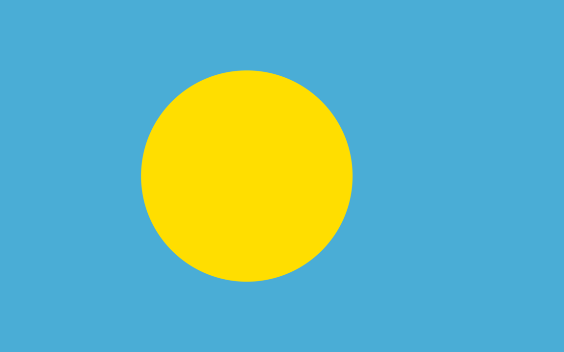 Palau flag icon