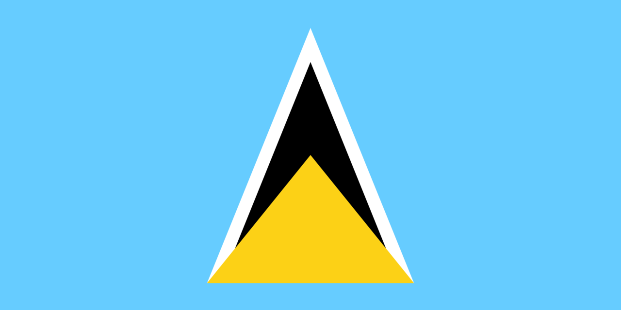 Saint Lucia flag icon