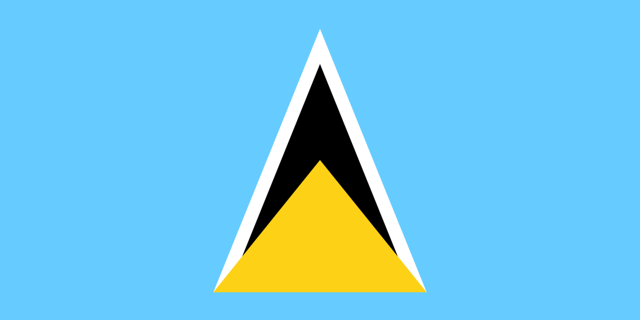 Saint Lucia flag icon