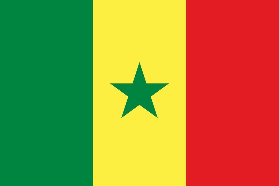 Senegal flag icon