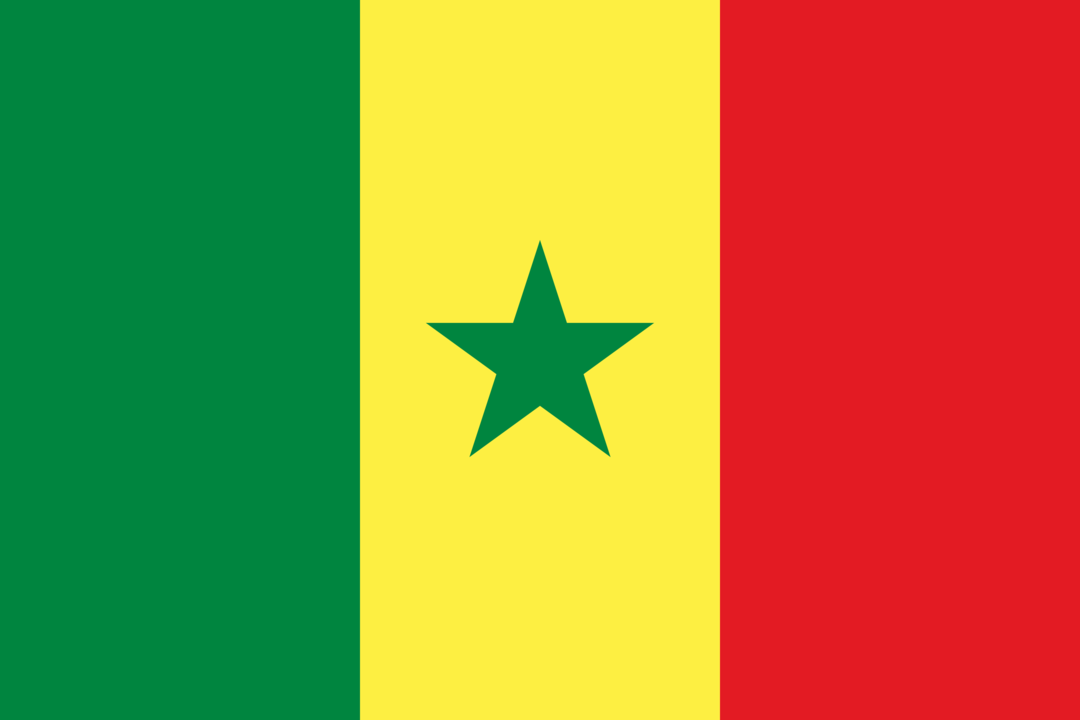 Senegal flag icon