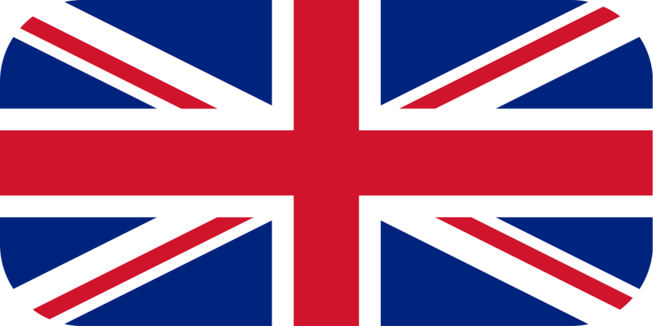 United Kingdom flag with rounded corners