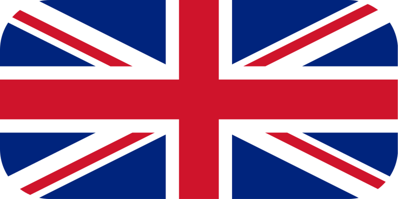 United Kingdom flag with rounded corners