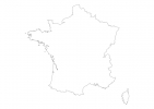 Blank map of France thumbnail