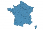 Road map of France thumbnail