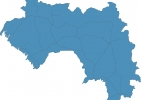 Road map of Guinea thumbnail