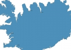 Map of Iceland With Cities thumbnail