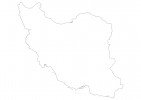 Blank map of Iran thumbnail