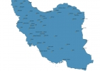 Map of Iran With Cities thumbnail