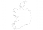 Blank map of Ireland thumbnail