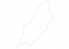 Blank map of Isle of Man thumbnail