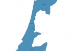 Map of Israel With Cities thumbnail