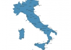 Map of Italy With Cities thumbnail