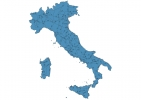 Road map of Italy thumbnail