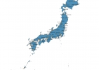 Map of Japan With Cities thumbnail