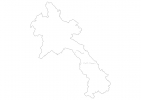 Blank map of Laos thumbnail