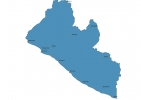 Map of Liberia With Cities thumbnail