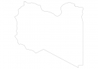 Blank map of Libya thumbnail