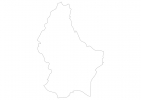 Blank map of Luxembourg thumbnail