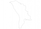 Blank map of Moldova thumbnail