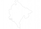 Blank map of Montenegro thumbnail