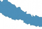 Road map of Nepal thumbnail