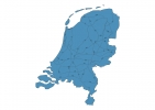Road map of Netherlands thumbnail