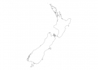 Blank map of New Zealand thumbnail