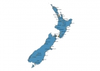 Map of New Zealand With Cities thumbnail