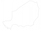 Blank map of Niger thumbnail