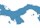 Map of Panama With Cities thumbnail