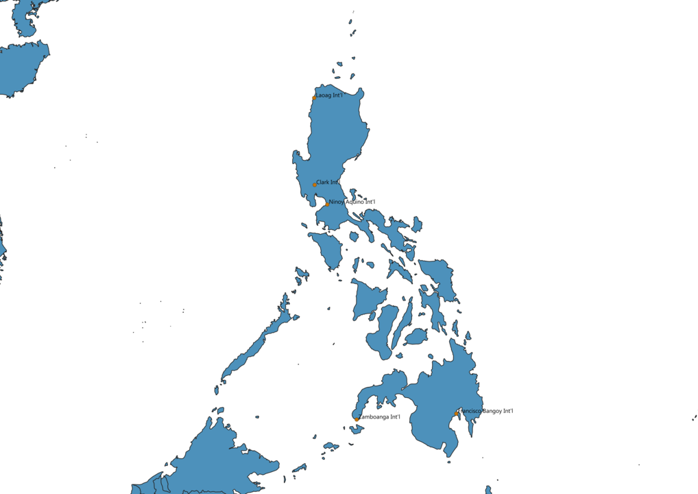 Philippines Airports Map Airports In Philippines Vrogue Co