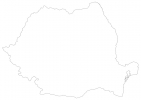 Blank map of Romania thumbnail